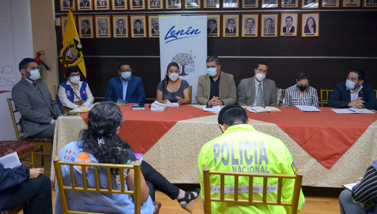 Gobernador Gámez lideró reinstalación de Mesa Técnica de Erradicación de la Violencia y Trata de personas de El Oro